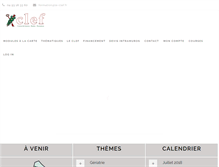Tablet Screenshot of le-clef.fr
